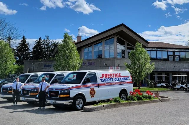 Prestige Carpet Cleaning Vans in Ajax